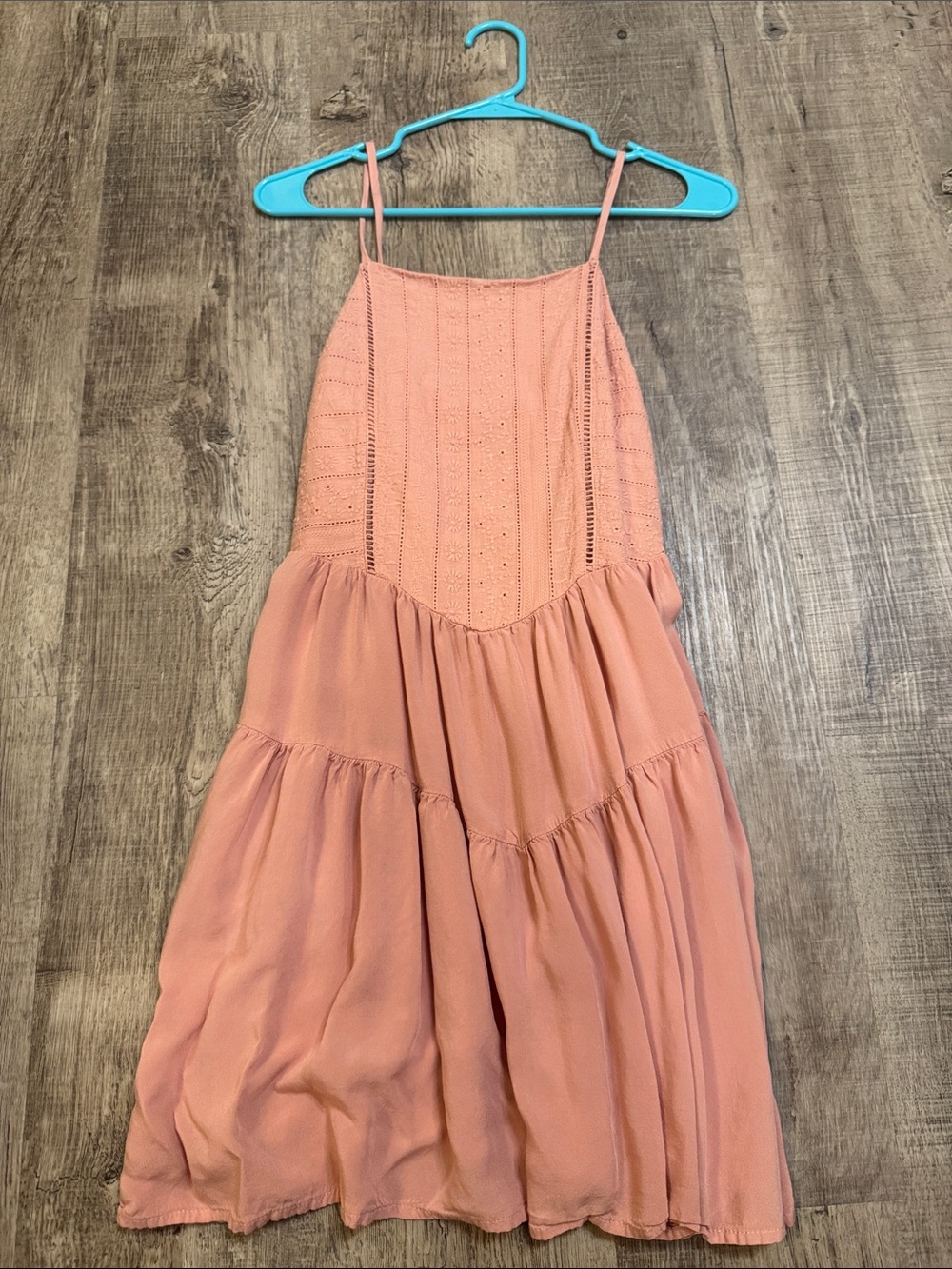 wild fable Peach Pink Spaghetti-Strap Mini Dress